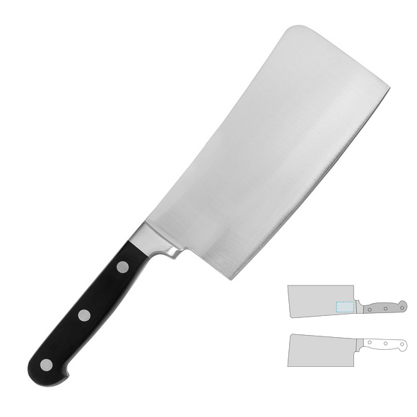 Cleaver Knife w/ Stainless Steel Handle